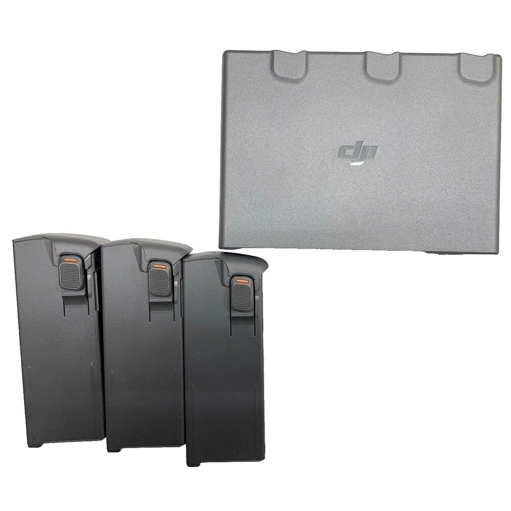 3-Pack DJI Avata 2 Intelligent Flight Battery With DJI 2-Way 3-Bay Charging Hub